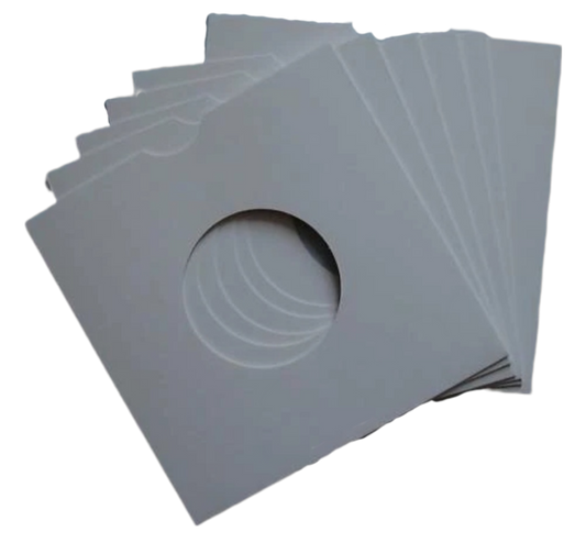 7 Inch Card Record Sleeve - White