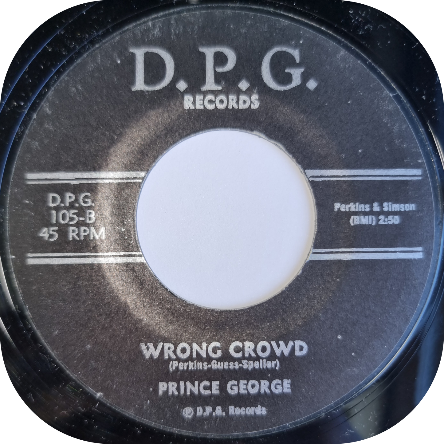 Prince George - Wrong Crowd - D.P.G
