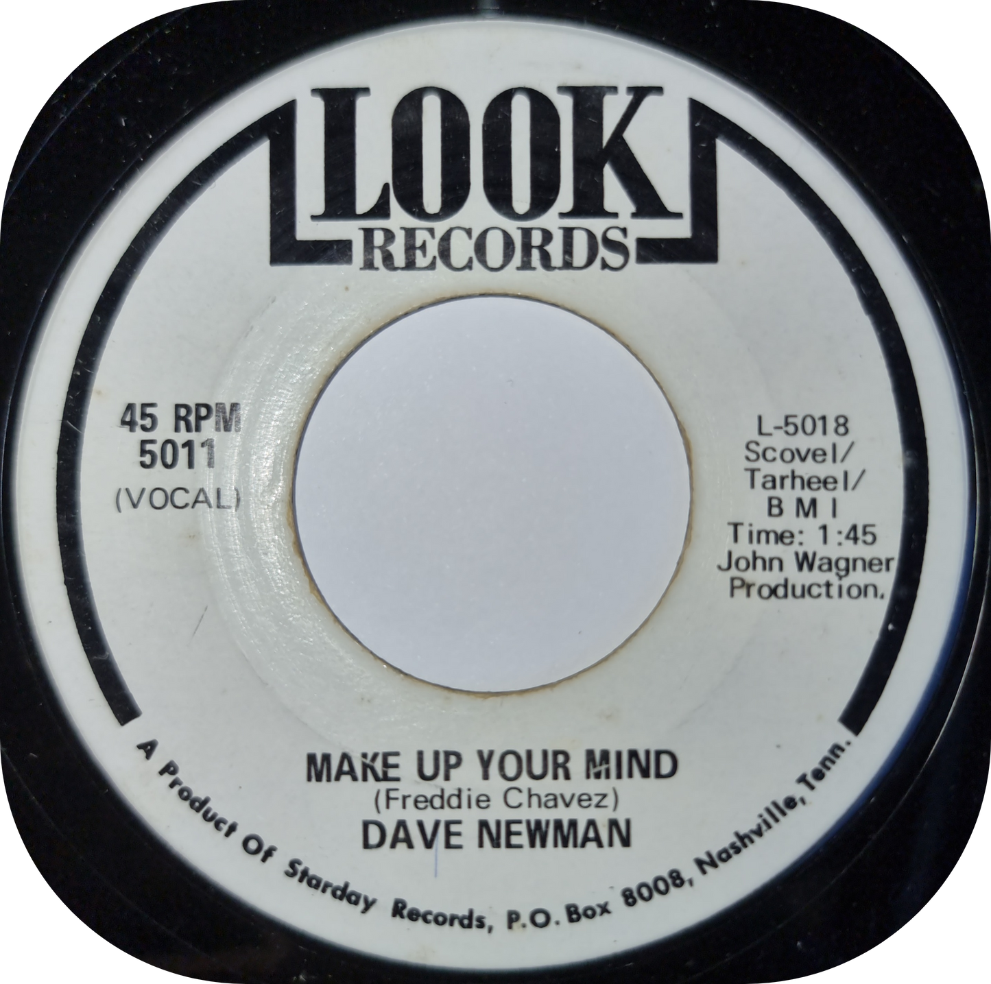 Dave Newman - Make Up Your Mind - Look