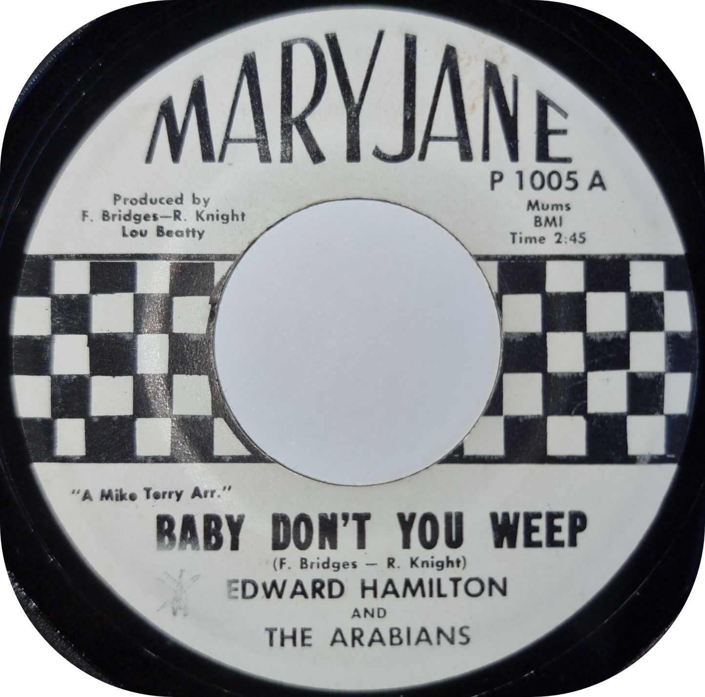 Edward Hamilton - Baby Don't You Weep - Mary Jane