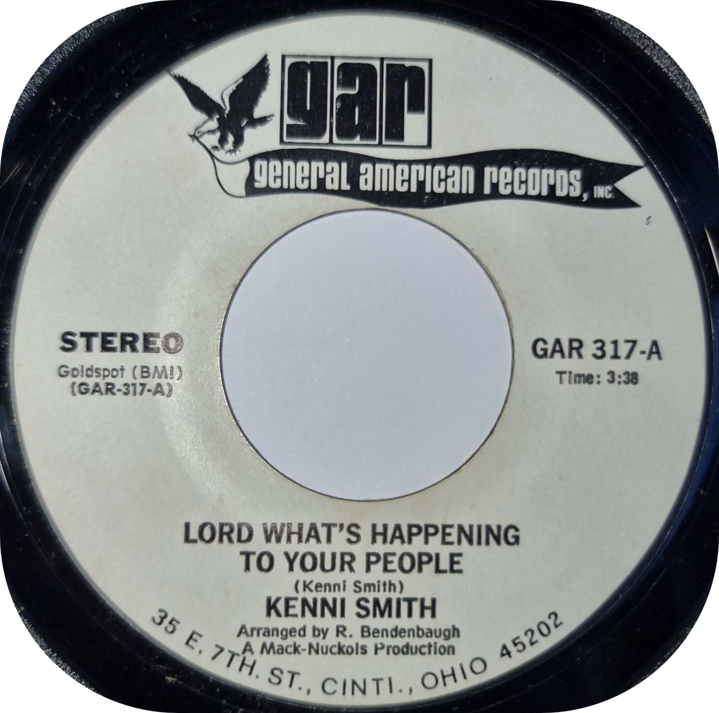 Kenni Smith - Lord What's Happening To Your People - GAR