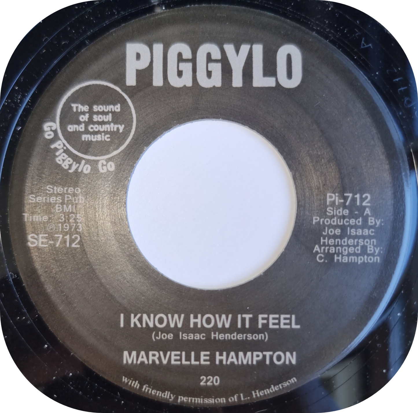 Marvelle Hampton - I Know How It Feels - Piggylo