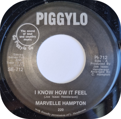 Marvelle Hampton - I Know How It Feels - Piggylo