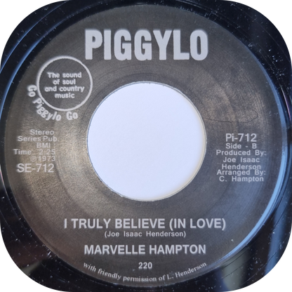Marvelle Hampton - I Know How It Feels - Piggylo