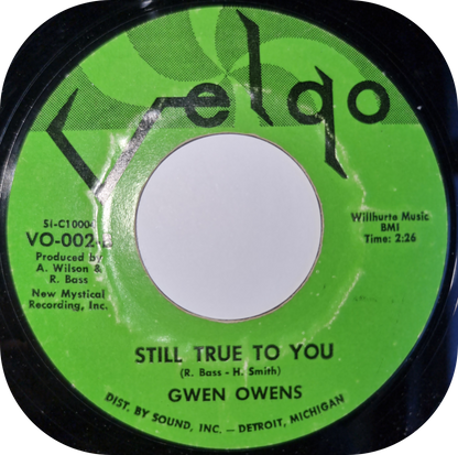 Gwen Owens - Just Say You're Wanted - Velgo