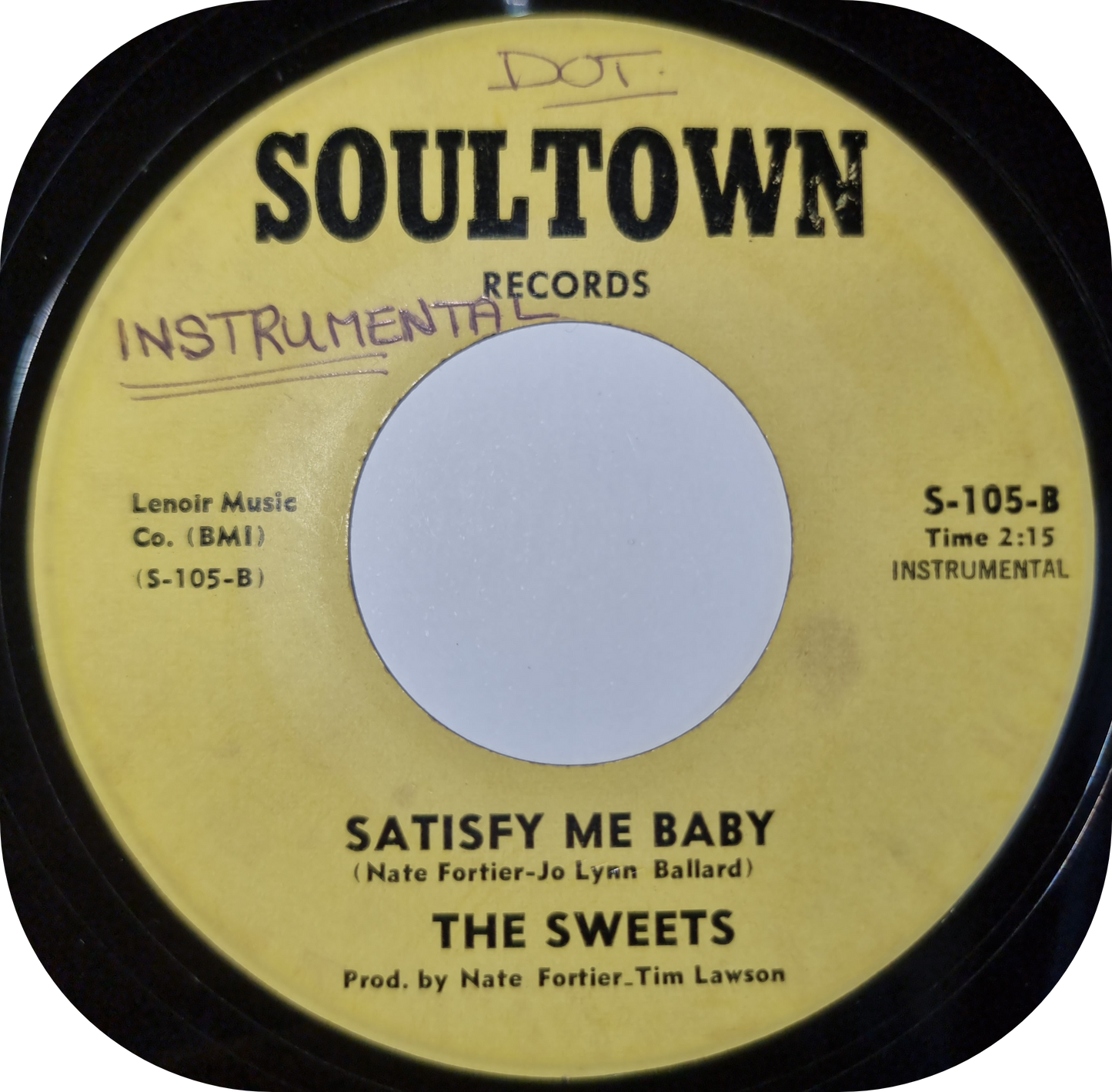 Sweets, The - Satisfy Me Baby - Soultown