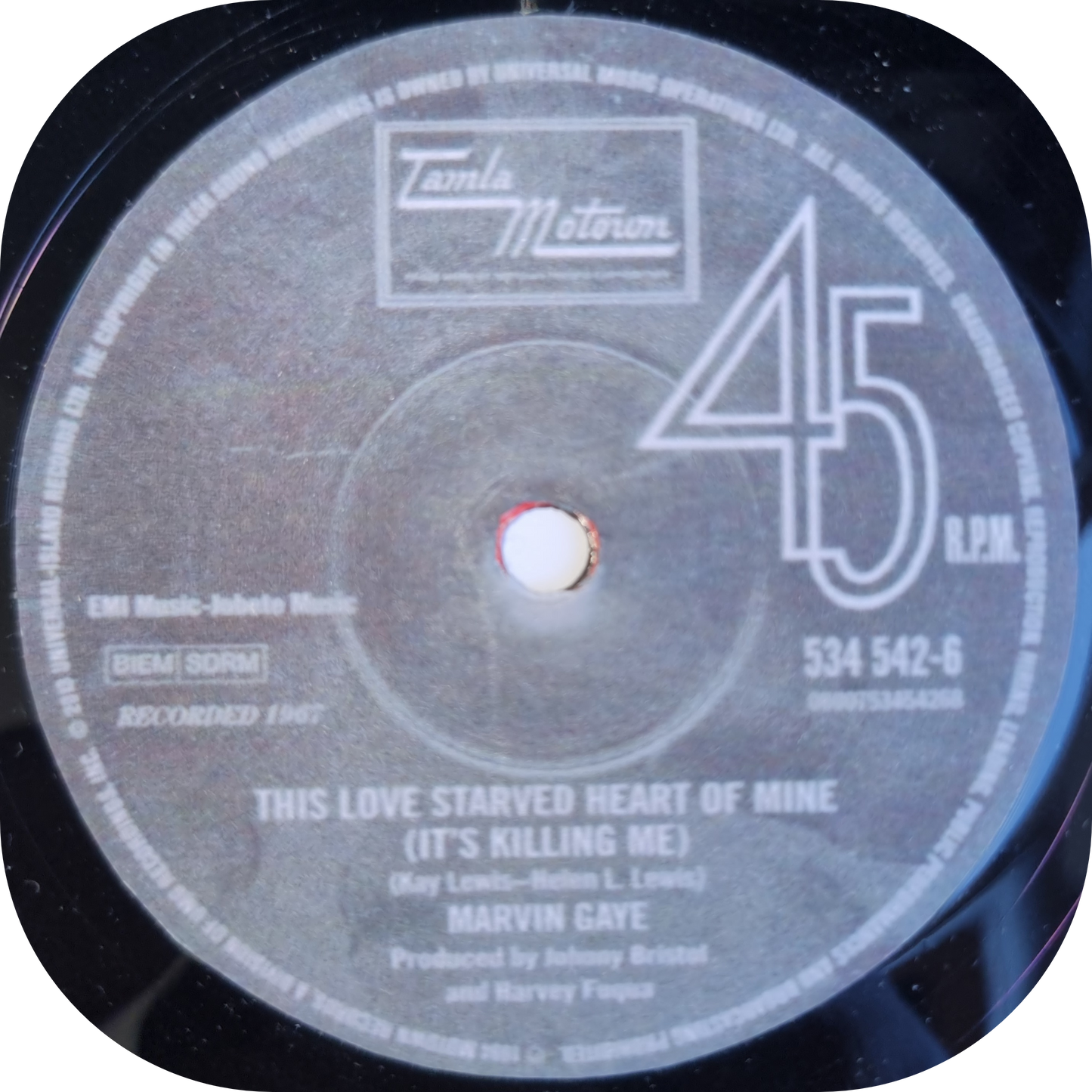 Marvin Gaye - This Love Starved Heart - Tamla Motown