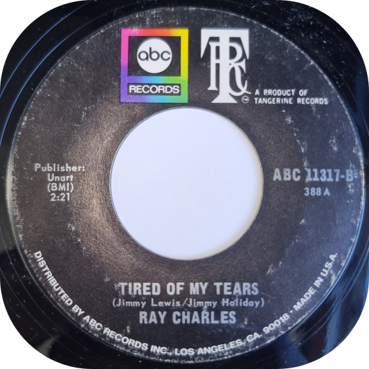 Ray Charles - Tired Of My Tears - ABC