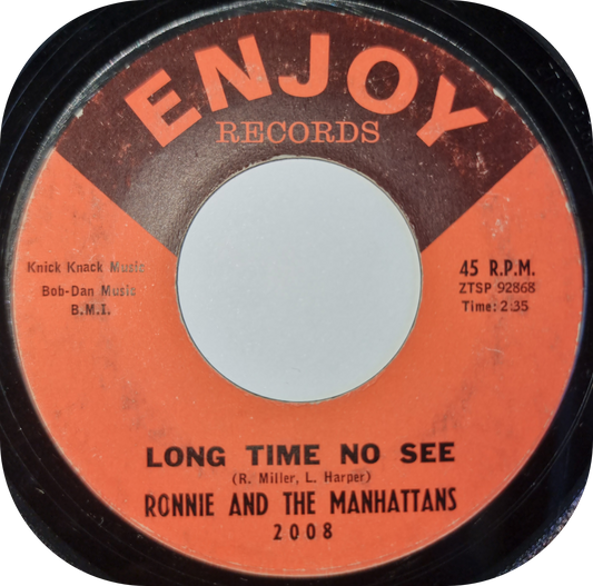Ronnie And The Manhattans - Long Time No See - Enjoy