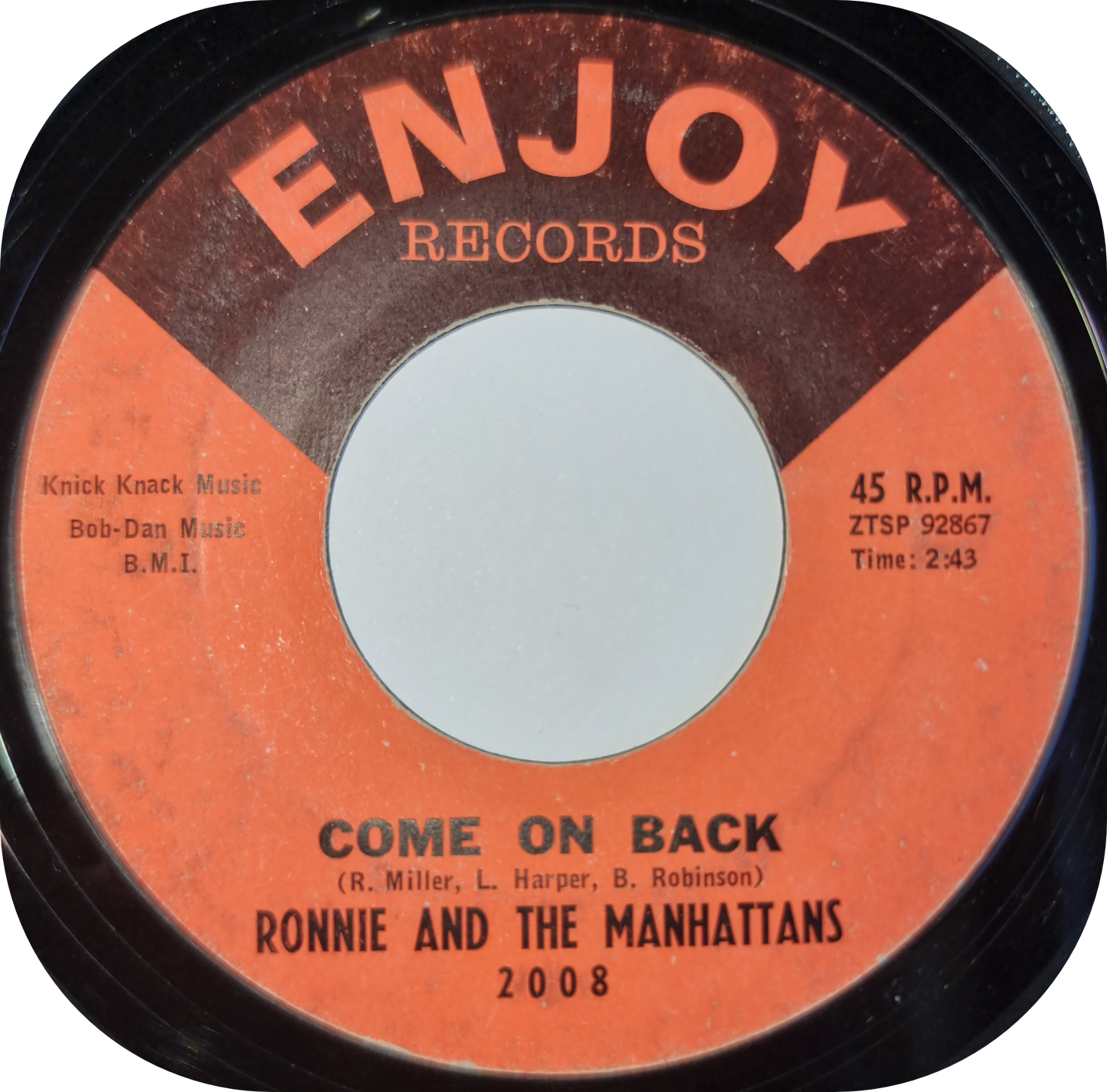 Ronnie And The Manhattans - Long Time No See - Enjoy