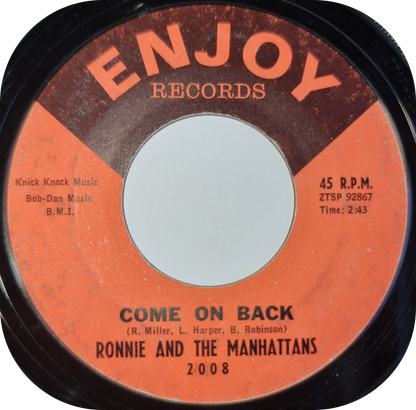 Ronnie And The Manhattans - Long Time No See - Enjoy