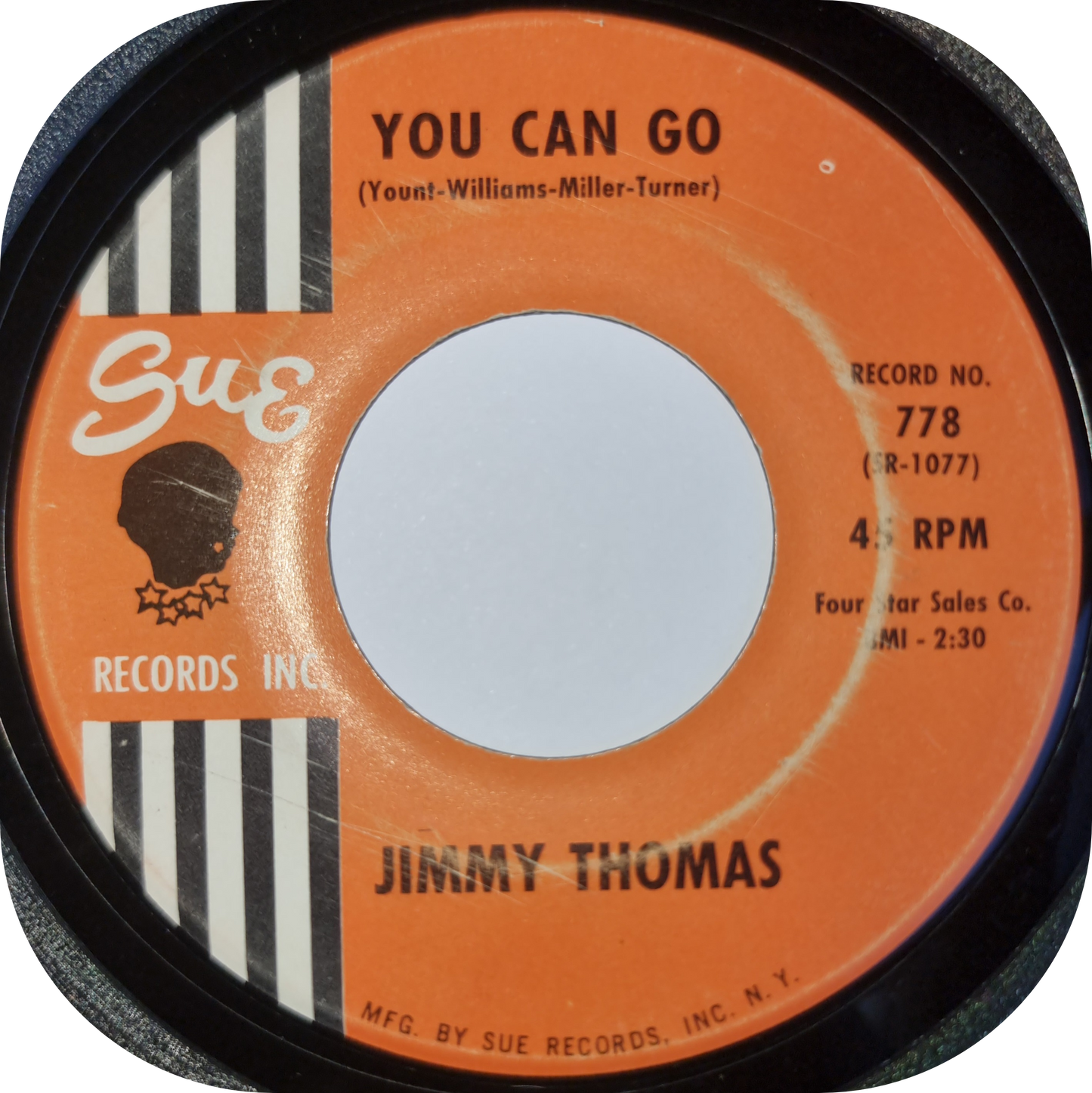 Jimmy Thomas - Hurry And Come Home - Sue