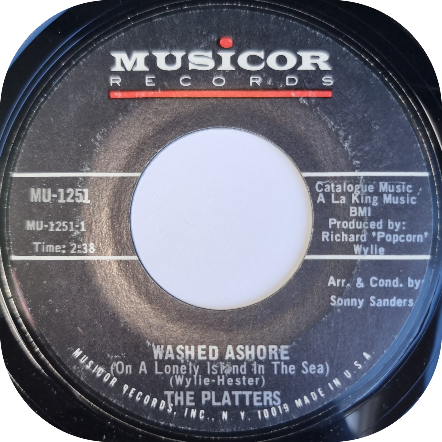 Platters, The - Washed Ashore - Musicor