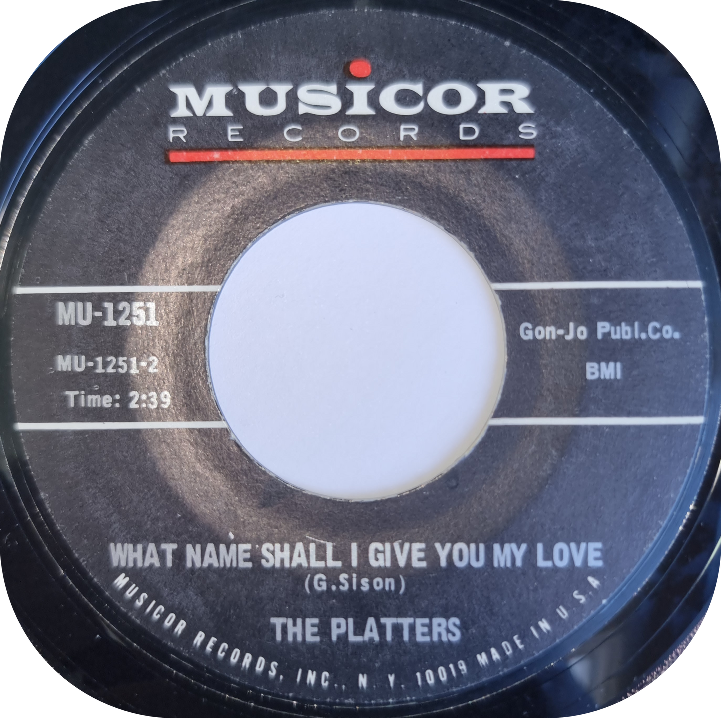 Platters, The - Washed Ashore - Musicor