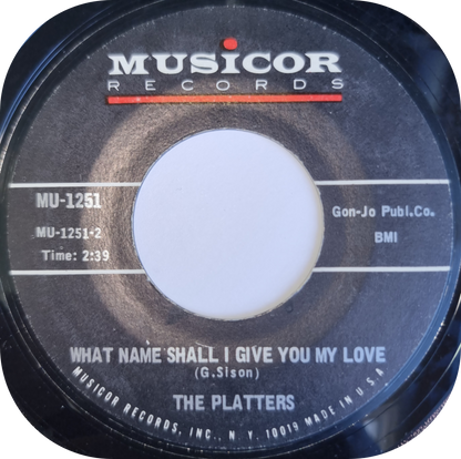 Platters, The - Washed Ashore - Musicor