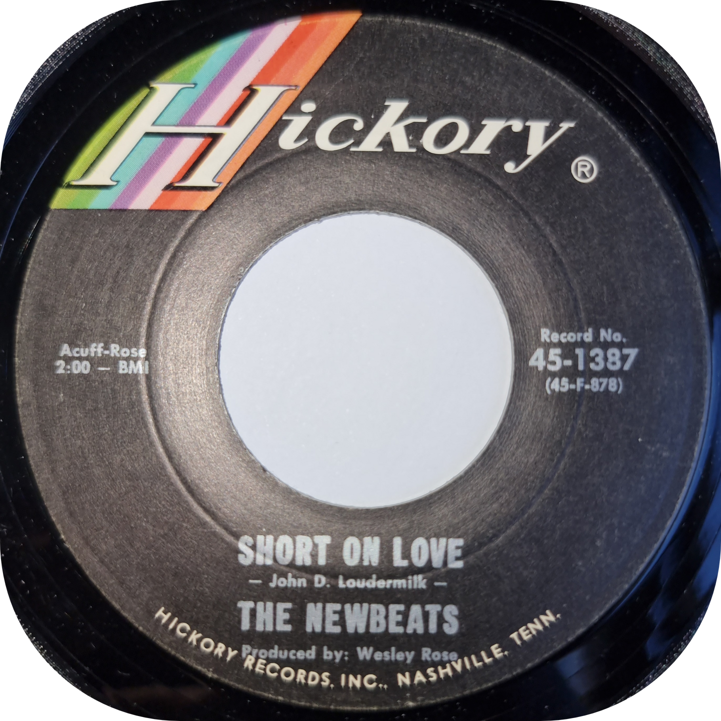 Newbeats, The - Crying My Heart Out - Hickory