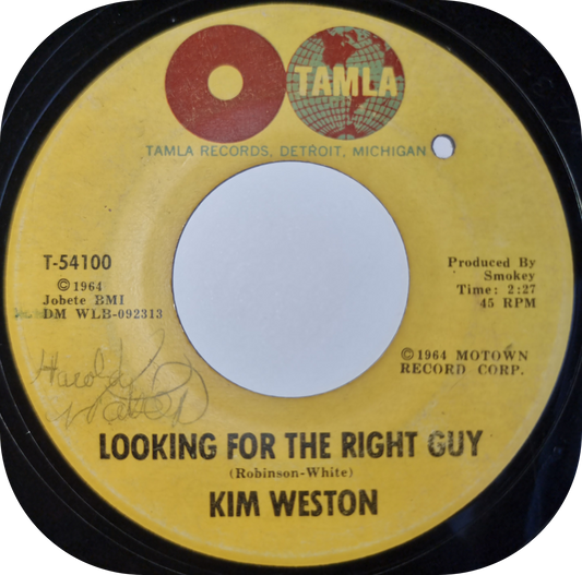 Kim Weston - Looking For The Right Guy - Tamla