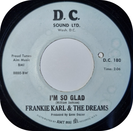 Frankie Karl - I'm So Glad - D.C. Sound