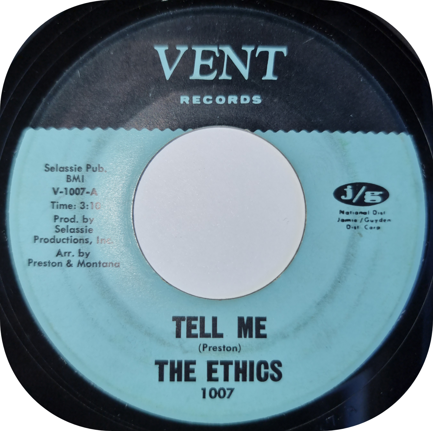Ethics, The - There'll Still Be A Sweet Tomorrow - Vent