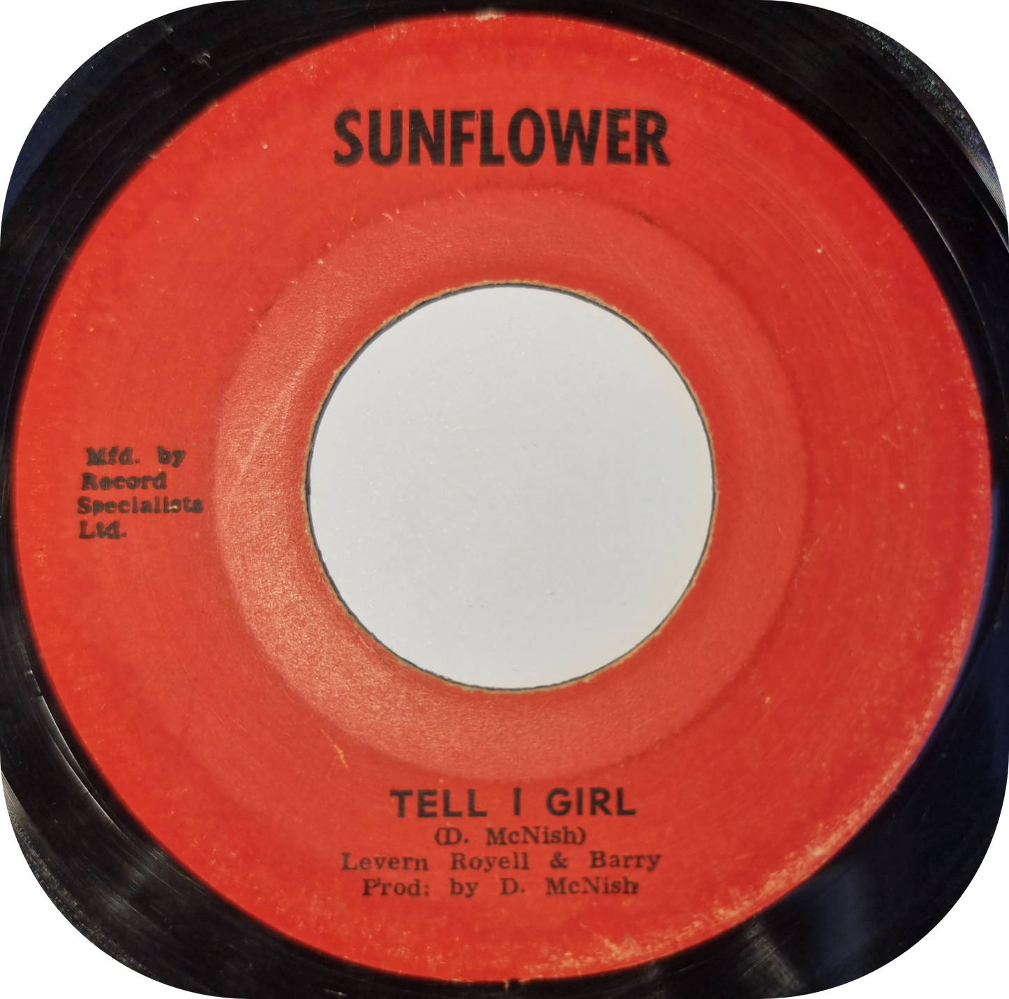 Levern Royell - Tell I Girl - Sunflower