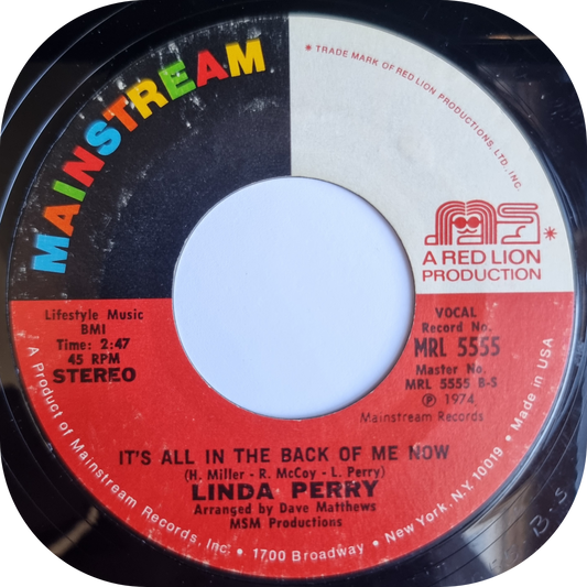 Linda Perry - It's All In The Back Of Me Now - Mainstream
