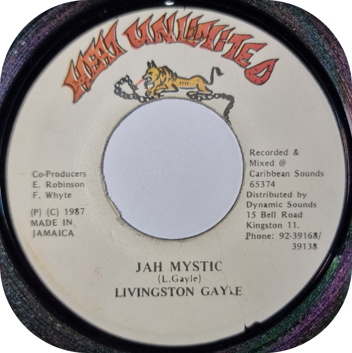 Livingstone Gayle - Jah Mystic - Heat Unlimited