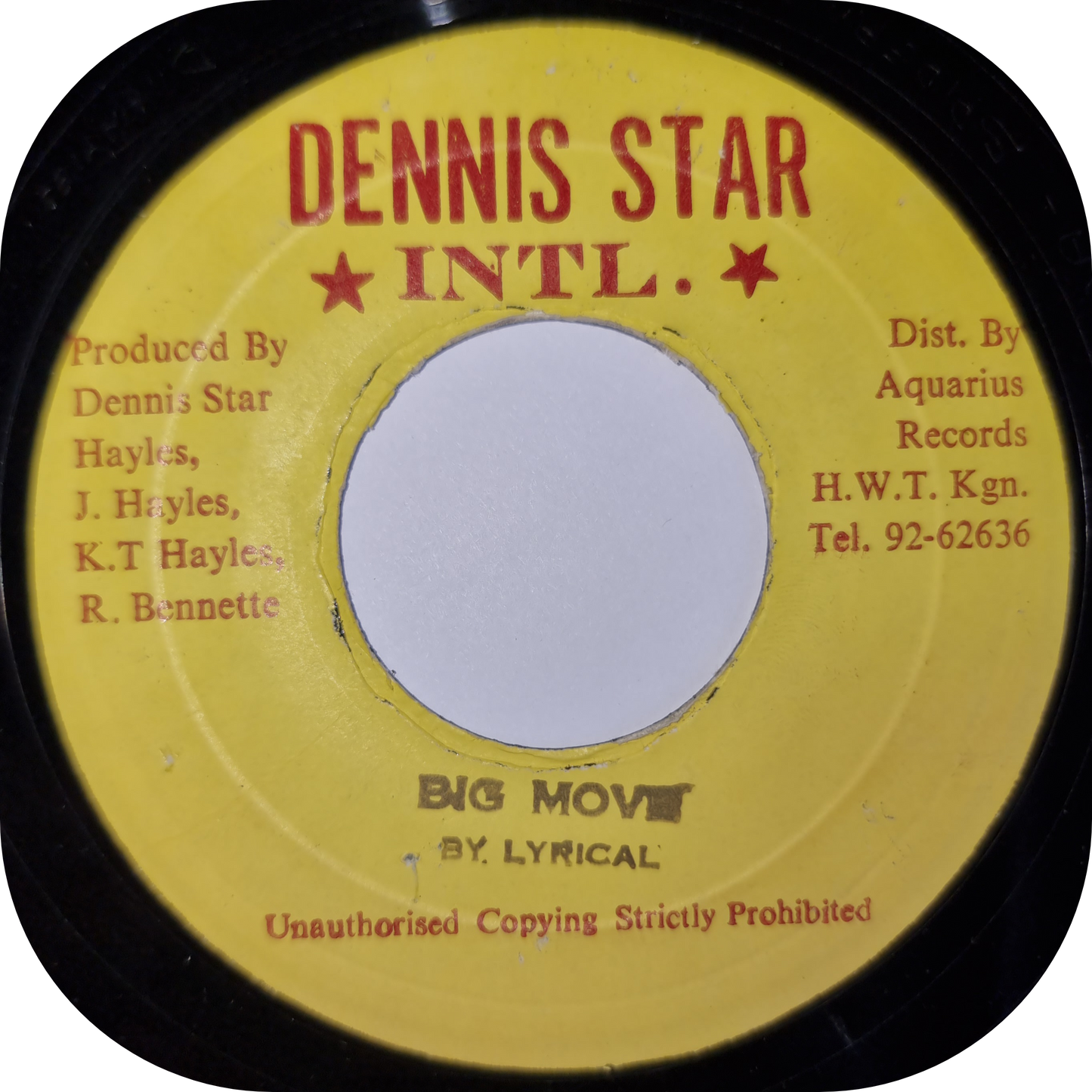 Lyrical - Big Move - Dennis Star INTL