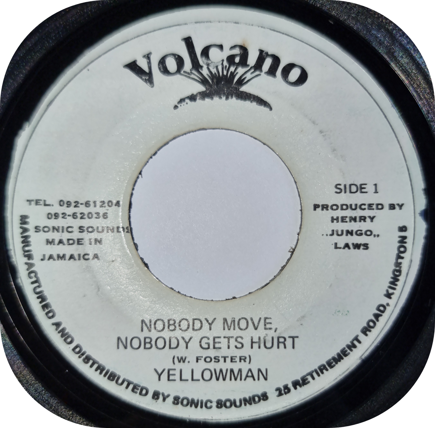 Yellowman - Nobody Move, Nobody Get Hurt - Volcano