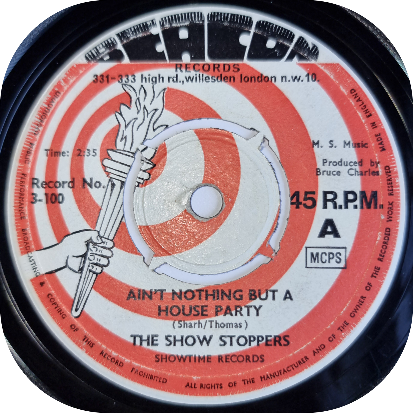 The Show Stoppers - Ain't Nothing But A House Party - Beacon