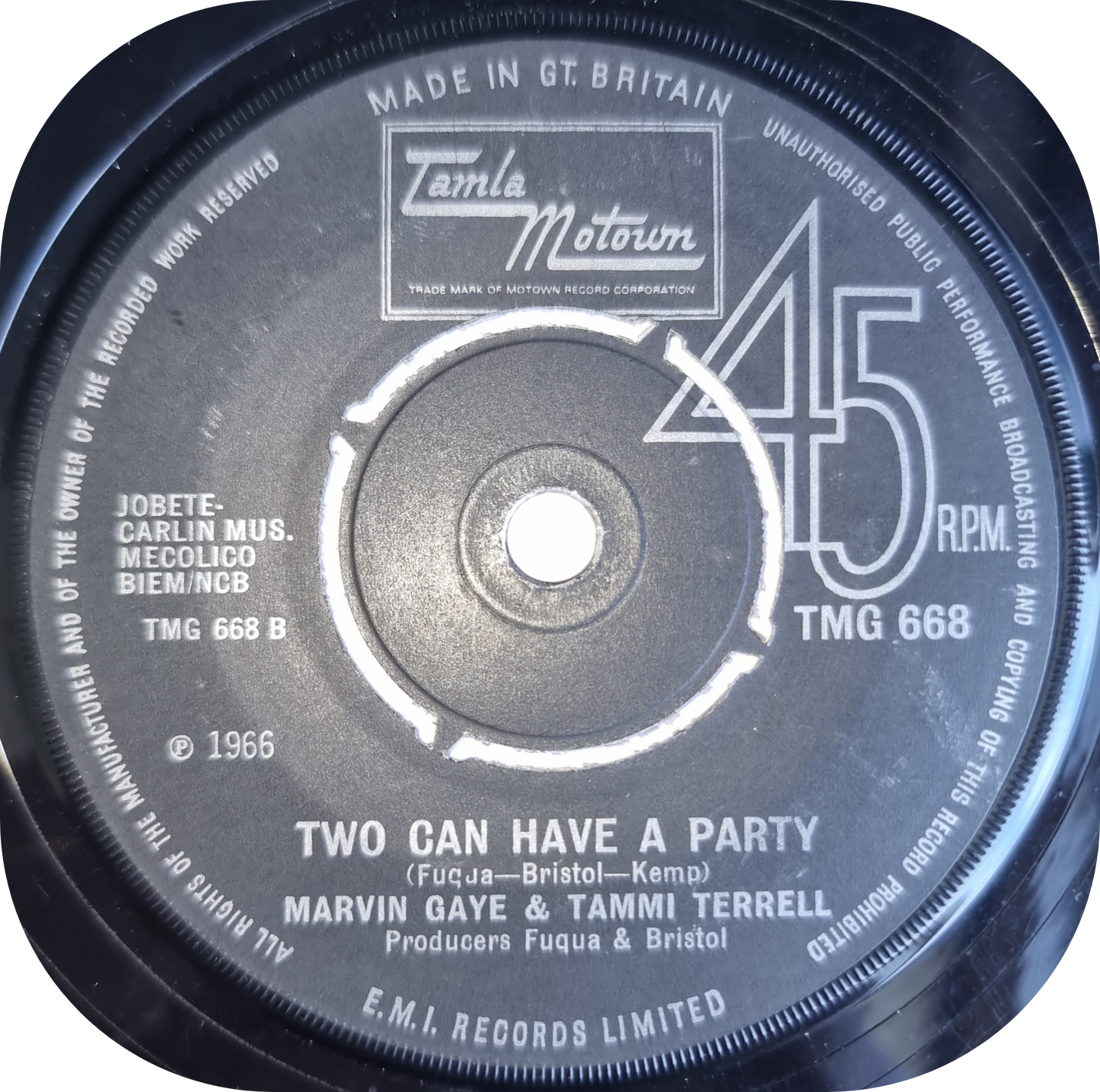 Marvin Gaye & Tammi Terrell - You're All I Need To Get By - Tamla Motown