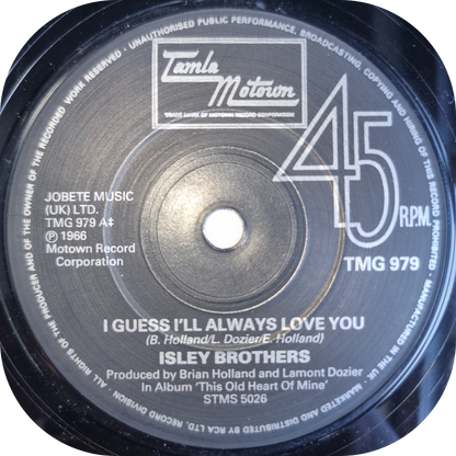 Isley Brothers - I Guess I'll Always Love You - Tamla Motown