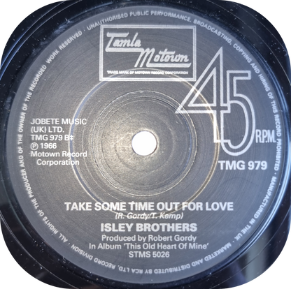Isley Brothers - I Guess I'll Always Love You - Tamla Motown