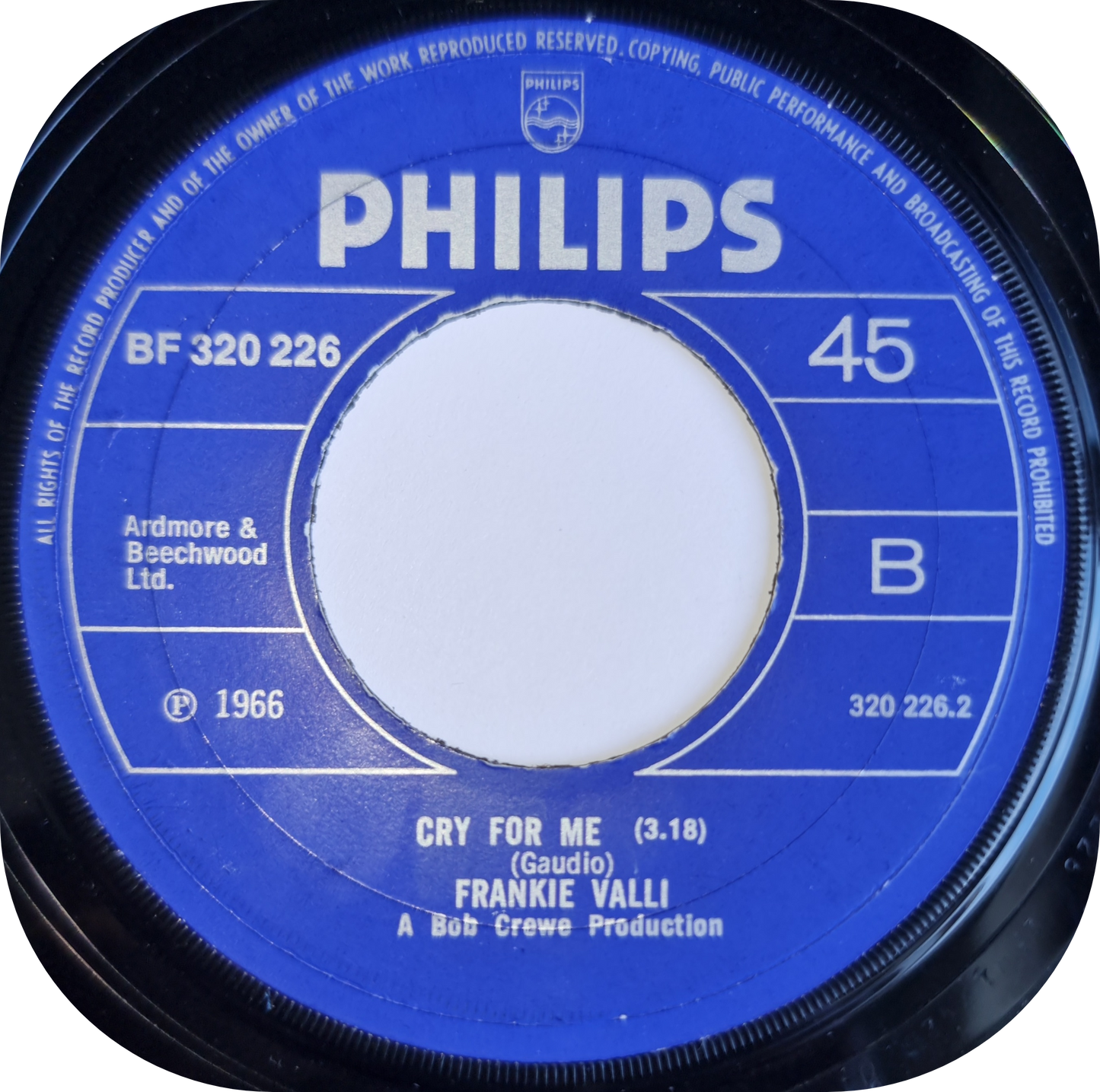 Frankie Valli - You're Ready Now - Philips