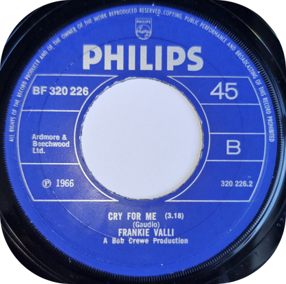 Frankie Valli - You're Ready Now - Philips