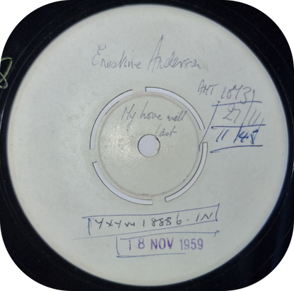Ernestine Anderson - Call Me Darling - Mercury TEST PRESS