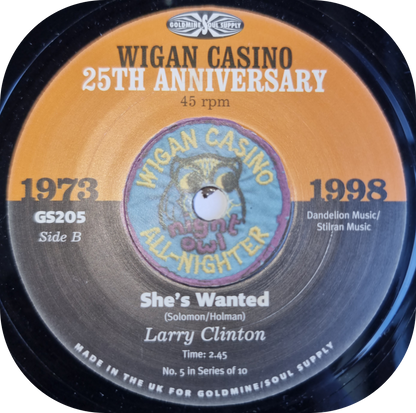 Larry Clinton - She's Wanted - Wigan Casino 20th Anniversary