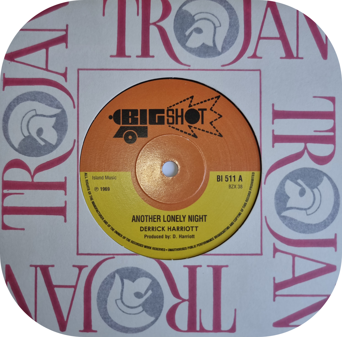 Derrick Harriott - Another Lonely Night - Big Shot