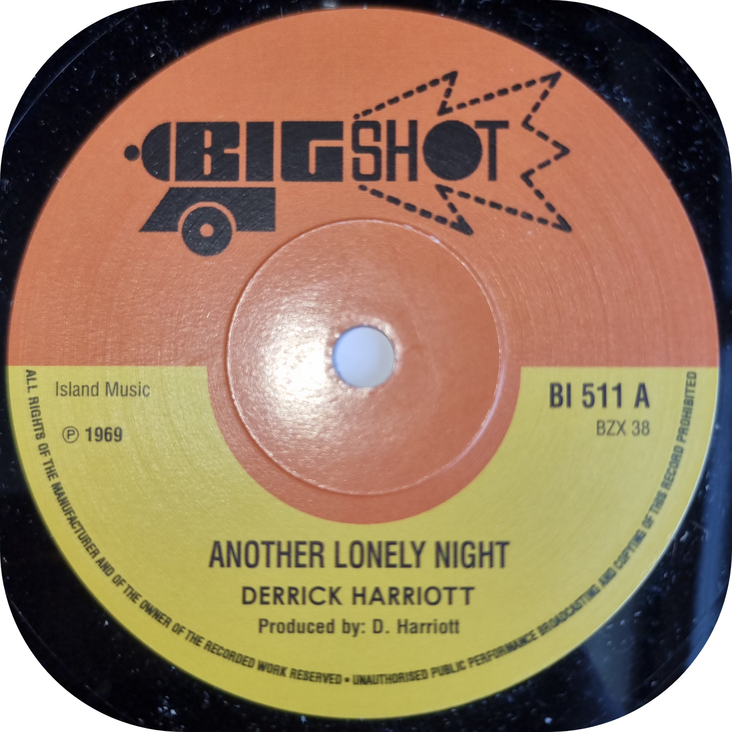 Derrick Harriott - Another Lonely Night - Big Shot