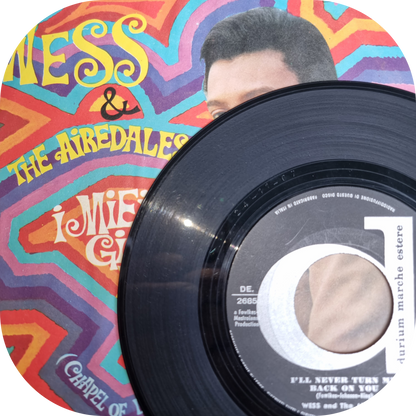 Wess & The Airedales - I'll Never Turn My Back On You - Durium