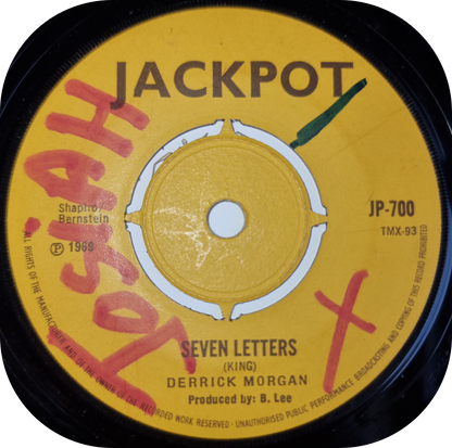 Derrick Morgan - Seven Letters - Jackpot