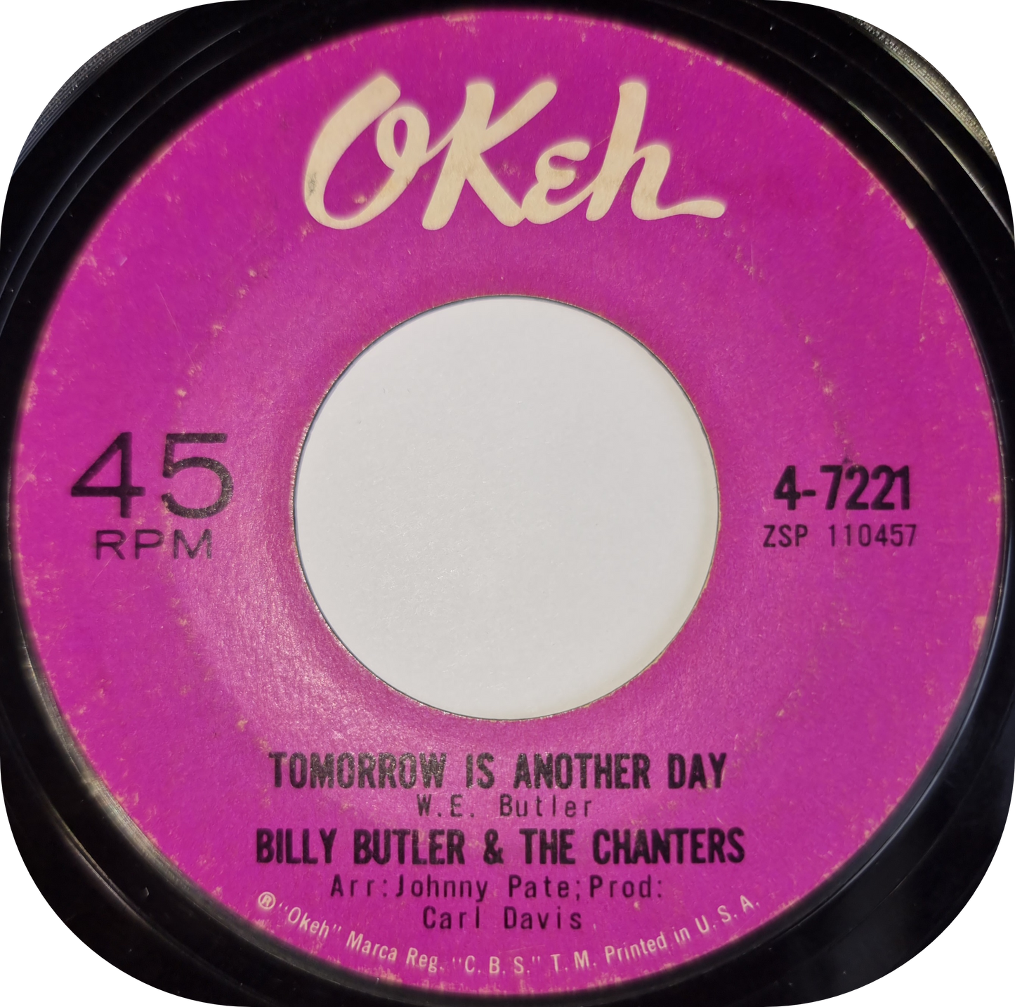 Billy Butler - I Can't Work No Longer - Okeh