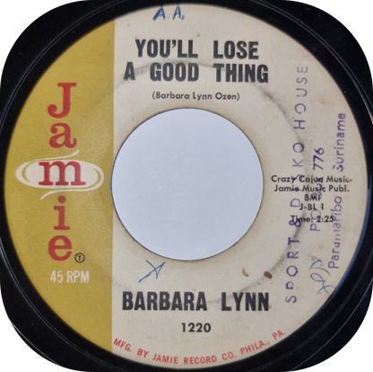 Barbara Lynn - You'll Lose A Good Thing - Jamie