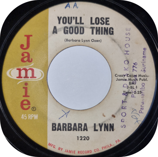 Barbara Lynn - You'll Lose A Good Thing - Jamie