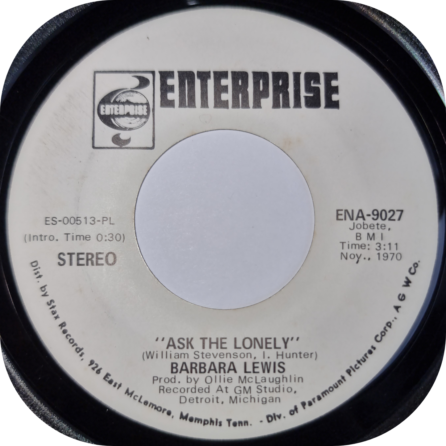 Barbara Lewis - Ask The Lonely - Enterprise DEMO