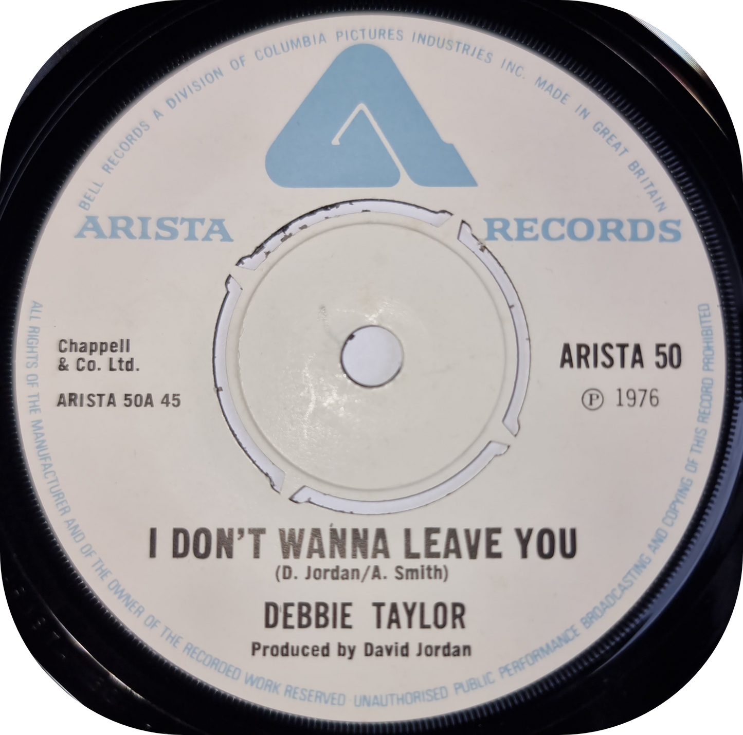 Debbie Taylor - Just Don't Pay - Arista