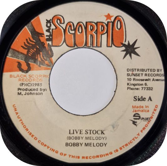 Bobby Melody - Live Stock - Scorpio