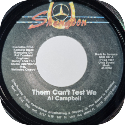 Al Campbell - Them Can't Test We - Skengdon