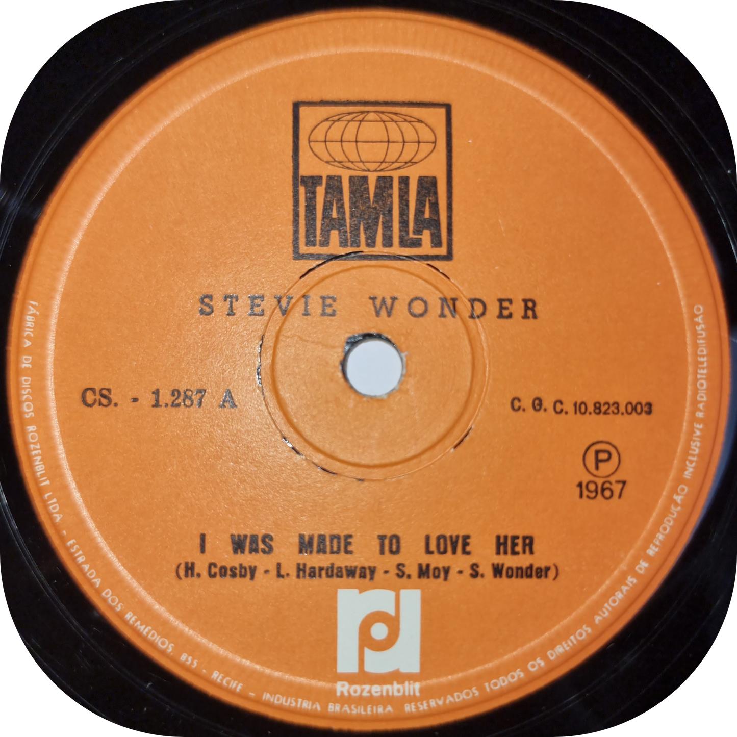 Stevie Wonder - I Was Made To Love Her - Tamla