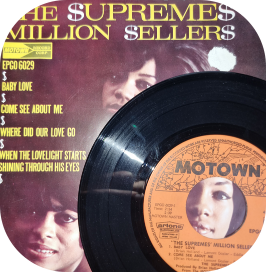 Supremes Million Sellers, The - Motown E.P