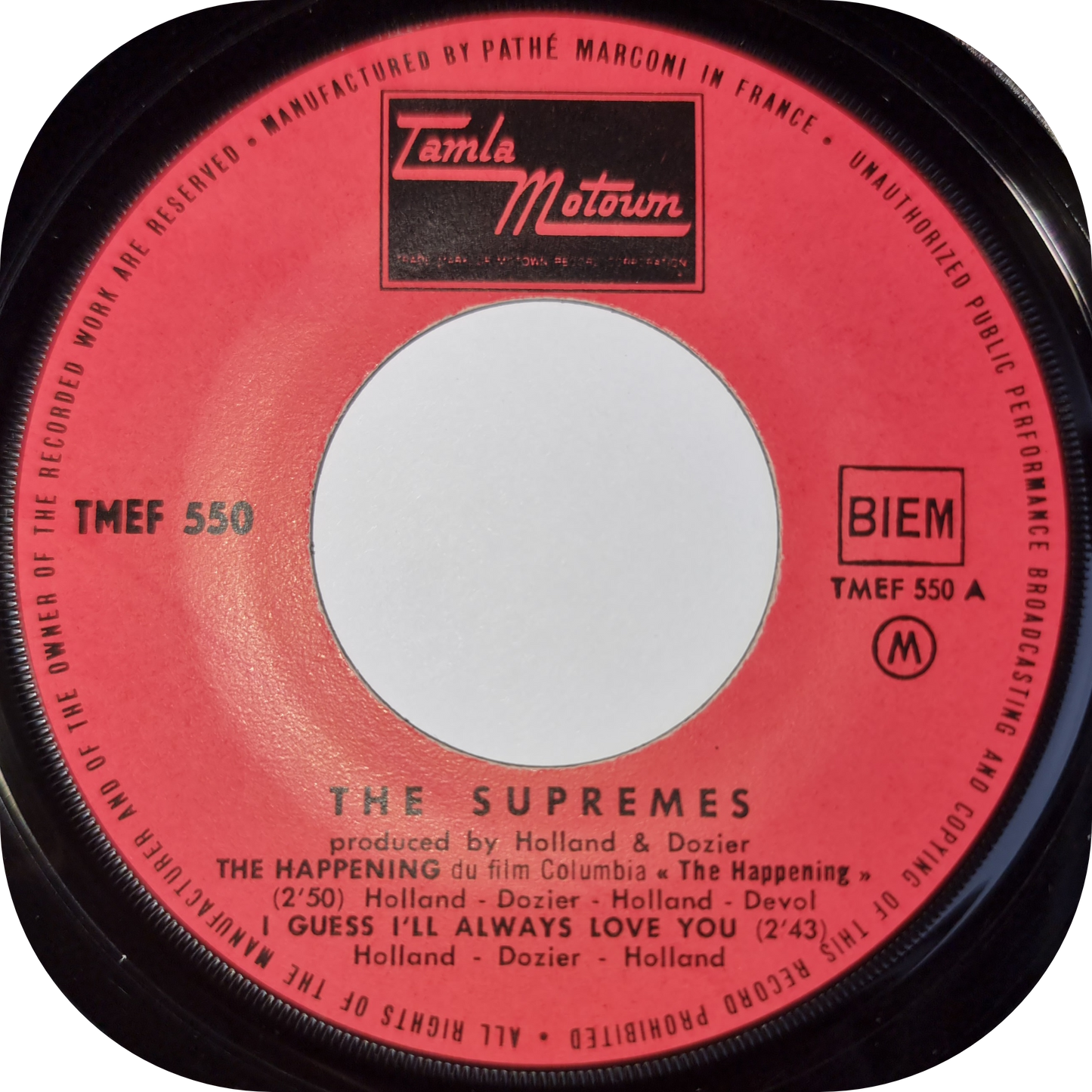 Supremes, The - The Happening - Tamla Motown E.P